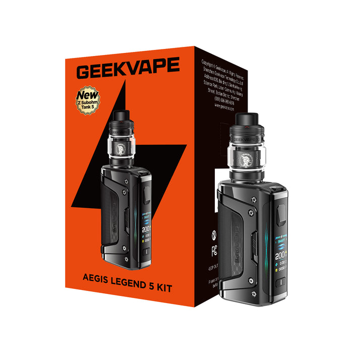 Geekvape Aegis Legend 5 Mod with Z Sub-Ohm Tank 5 Atomizer 5.5/7ml