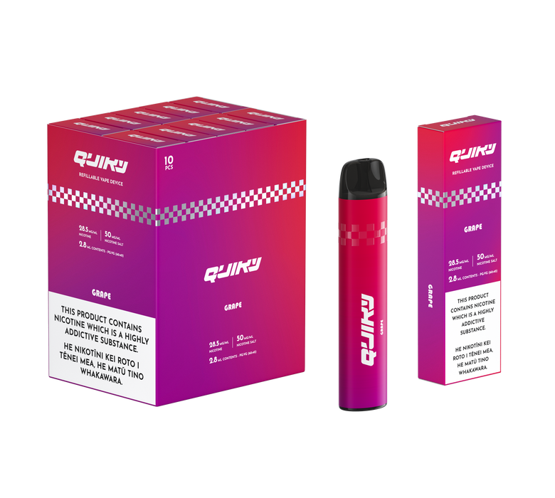 QUIKY Refillable - Grape 50mg/mL