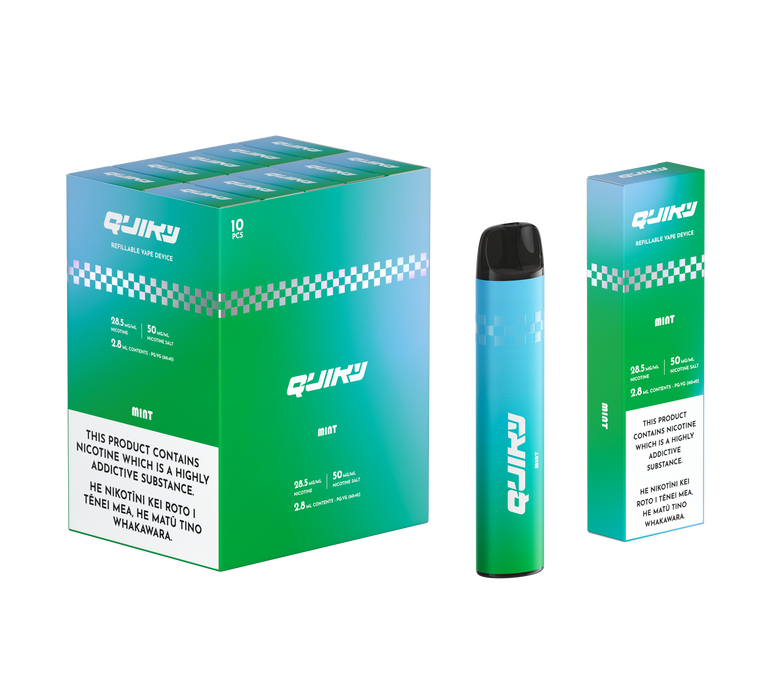 QUIKY Refillable - Mint 50mg/mL