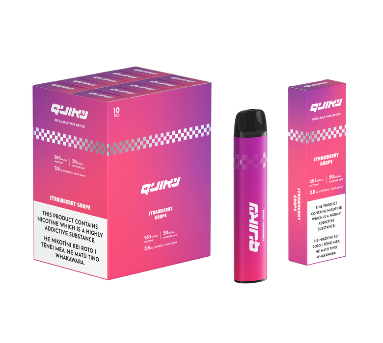 QUIKY Refillable - Strawberry Grape 50mg/mL