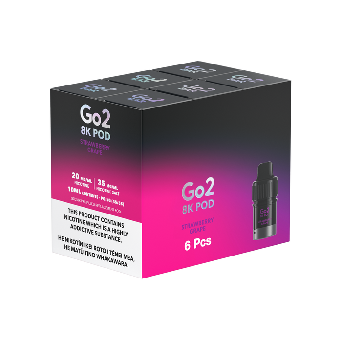 Go2 8K Pods - Strawberry Grape
