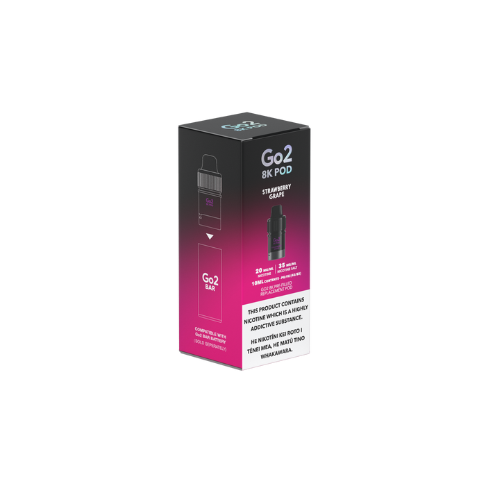 Go2 8K Pods - Strawberry Grape