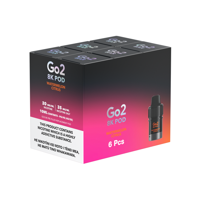 Go2 8K Pods - Watermelon Citrus