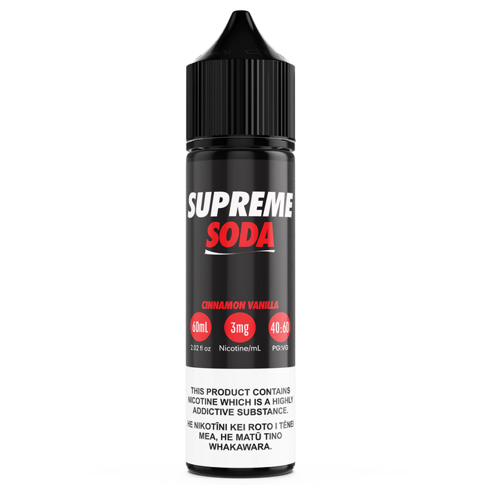 Supreme Soda - Cinnamon Vanilla (PKA Supreme Cola  - Cola)