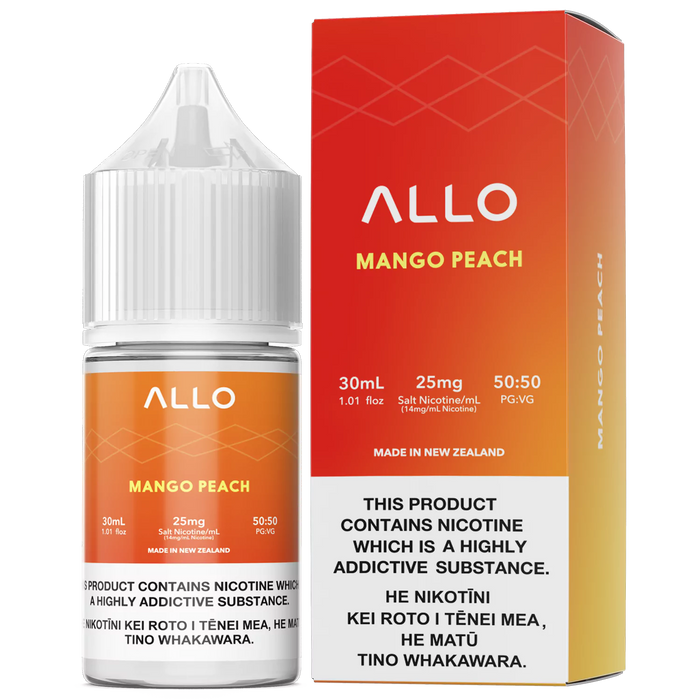 Allo E-Liquid - Mango Peach (PKA  Mango Peach Orange)