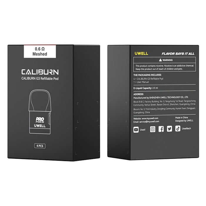 Uwell - Caliburn G3/GK3/G3 ECO Replacement Pods