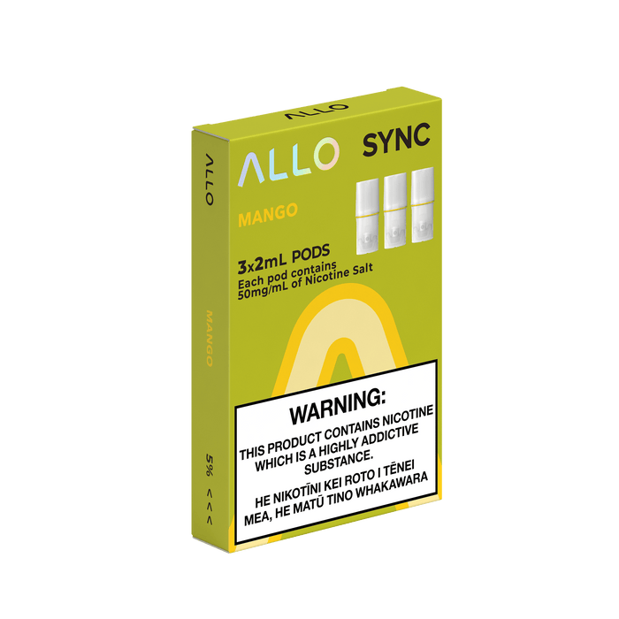 ALLO Sync Pre-filled Pods - Mango (3pcs/pk) - Lion Labs Wholesale