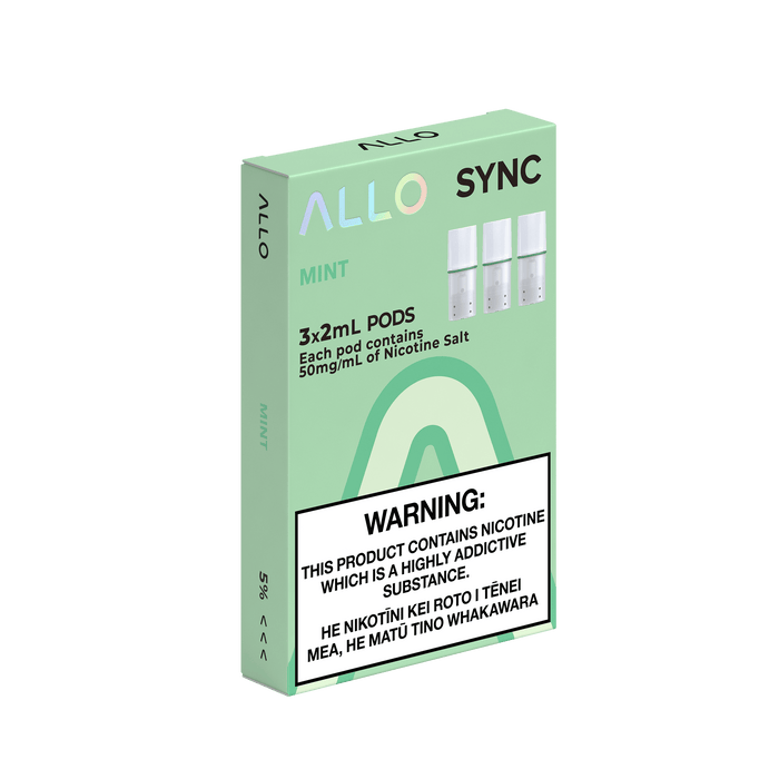 ALLO Sync Pre-filled Pods - Mint (3pcs/pk) - Lion Labs Wholesale