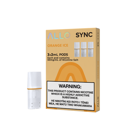 ALLO Sync Pre-filled Pods - Orange Ice (3pcs/pk) - Lion Labs Wholesale
